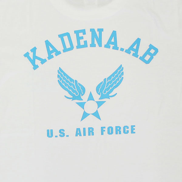 USAF KADENA AB（カデナエアベース）Tシャツ_白 | 守礼堂オンライン 